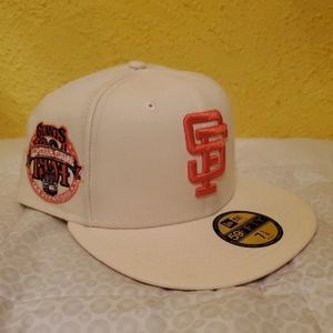 New Era 59Fifty San Francisco Giants Fitted Hat Size 7 5/8 "1984 All-Star Game"